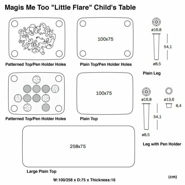 Tavolino Little Flare Magis