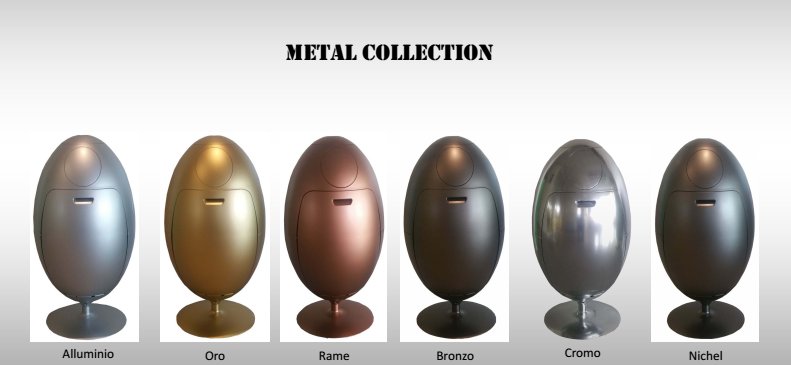 Ovetto Metal Collection SoldiDesign su AD Online Store - Spedizione  Gratuita in Italia!
