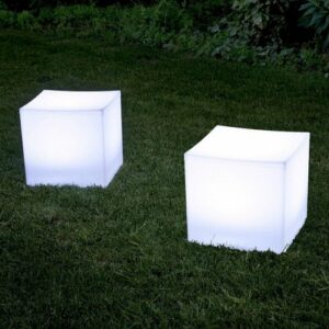 Pouff Lounge Cube Luminoso Serralunga