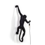Monkey lamp black Seletti