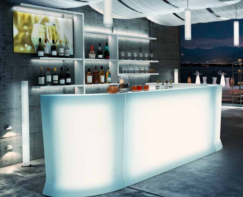 Bancone bar Marvy Lyxo Design su AD Online Store - Spedizione