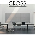 Tavolo rettangolare Cross office Arper
