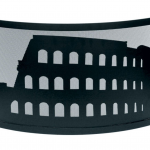 Parascintille per caminetti Skyline Colosseo Comex