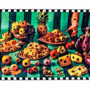 Toiletpaper Rug Food with Holes Seletti