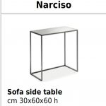 Tavolino sofà Narciso Cantori