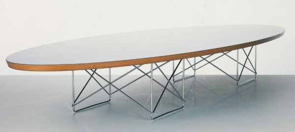 Tavolino Elliptical Charles Eames 759 Alivar