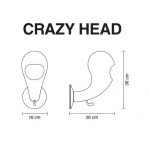 Appendi casco Crazy Head MyYour