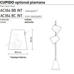 Piantana cielo/terra CUPIDO Karman