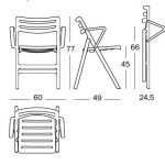 Sedia Folding Air-Chair Magis