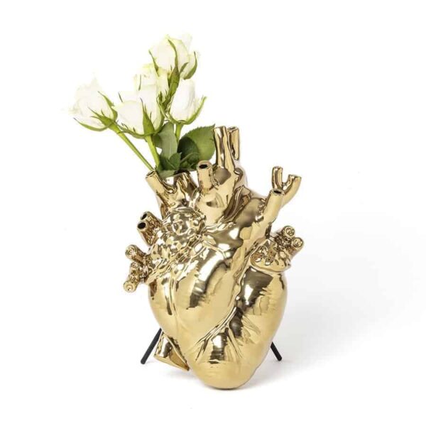 Vaso Love in bloom Gold Seletti